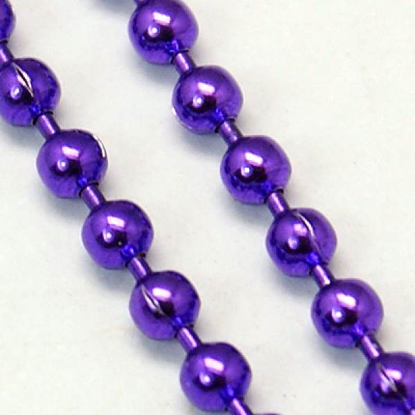 Chaine bille violette