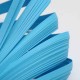 120 Bandes papier pour Quilling - 5 mm - bleu turquoise