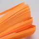 120 Bandes papier pour Quilling - 5 mm - orange