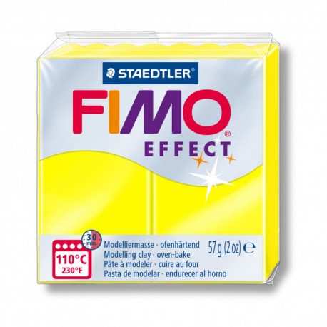 Fimo Effect Néon Jaune  101 - 56 gr