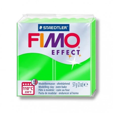 Fimo Effect Néon Vert 501 - 56 gr