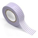 Masking Tape Violet à lignes - 15 mm x 10 m