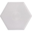 Plaque perles à repasser Hama Mini - Hexagonal