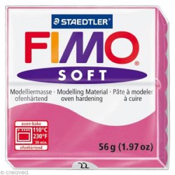 Fimo Soft Framboise 22 - 57 gr