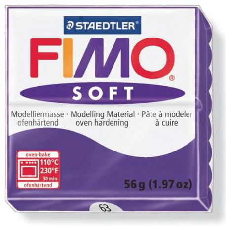 Fimo Soft Prune 63 - 56 gr