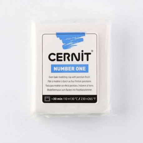 Cernit Number One Blanc Porcelaine 010 - 56 gr