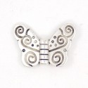 Perle de métal papillon