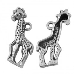 Pendentif breloque en métal Girafe