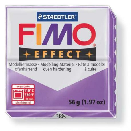 Fimo Effect 604 Lilas Transparent - 57 gr