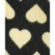 Masking Tape Coeurs sur noir - 15 mm x 10 m détail