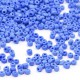 Sachet 50 gr perles de rocaille opaques bleu clair - 4 mm