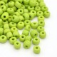 Sachet 50 gr perles de rocaille opaques vert clair- 4 mm