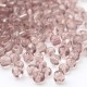 Sachet 50 gr perles de rocaille transparentes violet - 4 mm