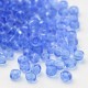 Sachet 50 gr perles de rocaille transparentes bleu clair - 4 mm
