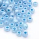 Sachet 50 gr perles de rocaille bleu ceylon - 2 mm
