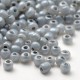 Sachet 50 gr perles de rocaille gris ceylon - 3 mm