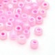 Sachet 50 gr perles de rocaille rose ceylon - 3 mm